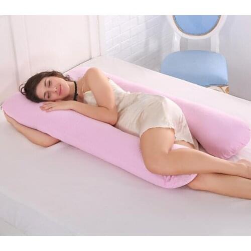 1PC Multifunctional Pregnancy Pillow Side Sleeper Pregnant Bedding Full Body U-Shape Cushion Sleeping Maternity Pillow OU 025-1