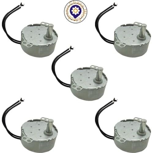 AC motor set TY-50A*5AC 220-240V, 50 60Hz oscillation synchronous motor shaking head, induction motor, 4W / CW / CCW