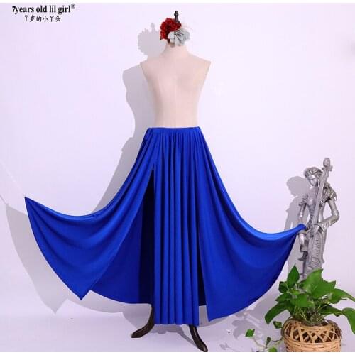 The new Norwegian hemp front double slits big skirt NC01