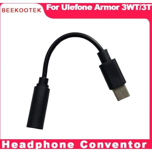 BEEKOOTEK New For Ulefone Armor 3 Armor 3T Armor 3WT Armor 3W Type-C headphone conventor