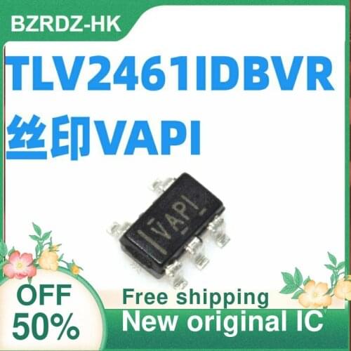 2-10PCS/lot TLV2461IDBVR VAPI SOT23-5 New original IC