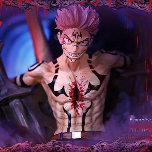 2021 New Products In Stock Anime Figure Ryomen Sukuna Action Figure GK Limited Statue Figure 20CM For Collection Display Gift
