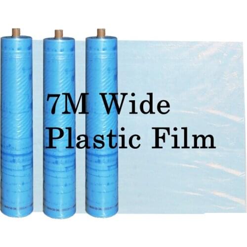 7M Wide PE Plastic Film Outdoor Planting Greenhouse Grow Film High Quality Heat Preservation Film Customize Size