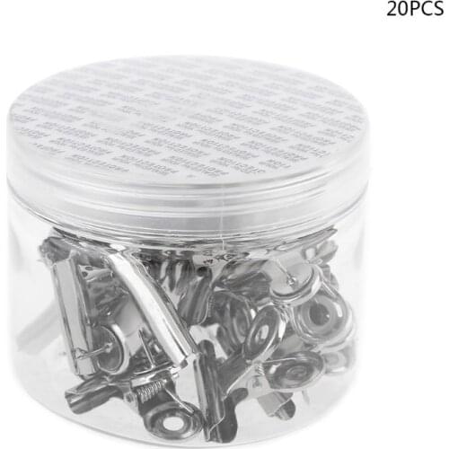20Pcs Push Pins Clips Tacks Clips Thumb Clips Wall Clips with Pins for Cork Boards Cubicle Walls Using Art Projects Photos