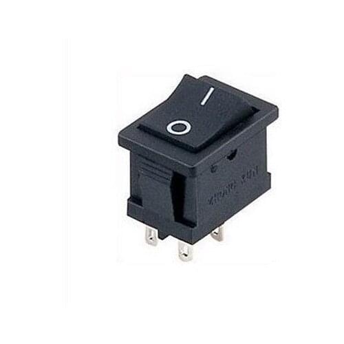 10pcs DPDT Double Pole Double Throw 6 Pin Rocker Switch