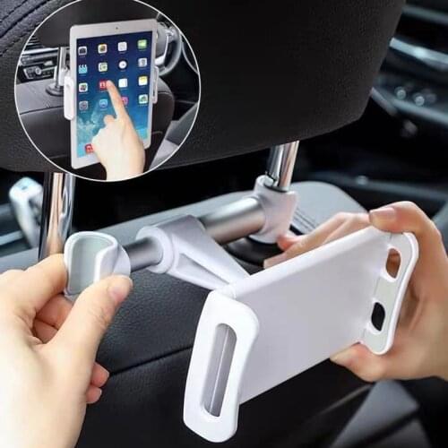 13 inch Car Rear Pillow Phone Holder For IPad Air4 2020 Tablet 10.5 10.2 12.9 inch Car Stand Seat Rear Headrest Mounting Bracket