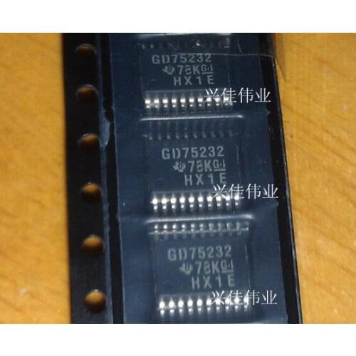 Free Shipping GD75232PWR GD75232 GD75232PW IC Multiple RS-232 Drivers And Receivers TSSOP-20 0 to 70