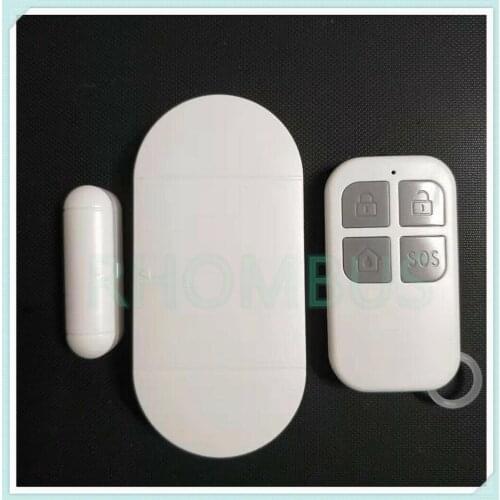 Wireless Anti-Theft 130dB Alarm Door Window Magnetic Sensor w/Remote Control