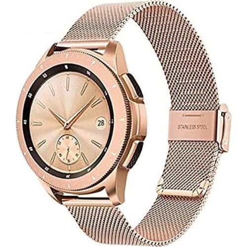 22mm 20mm Milanese Bracelet For Samsung Galaxy Watch 3 Active 2 Strap Huawei Watch GT 2 Amazfit GTR 2 Band Galaxy watch46mm 42mm