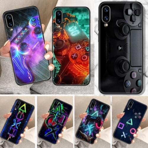 Play Station PS4 Phone Case For Huawei Honor 6A 7A 7C 8A 8X 8 9 9X 10 10i 20 Lite Pro black tpu waterproof luxury back soft