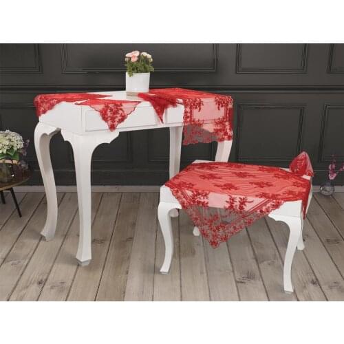 French Mary Salon Set 16 Piece Red