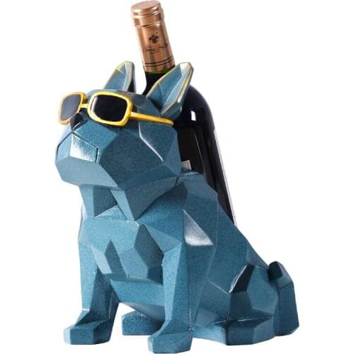 COOL DOG Wine Rack Table Decoration Ornament Home Decoration Creative Wine Rack