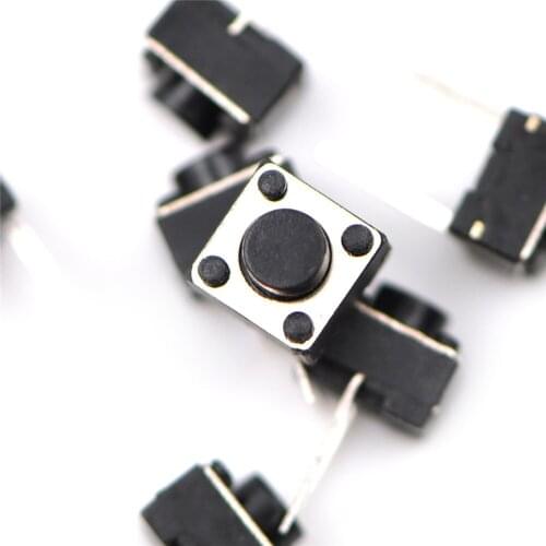 20pcs Wholesale Push Button Switches 2 Pins 6*6*5mm Tactile Switch For DIY Parts