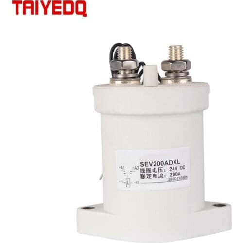 High voltage DC contactor SEV 30A 50A 100A 200A 250A 400A 500A 1NO For Charging Piles New Energy Vehicles