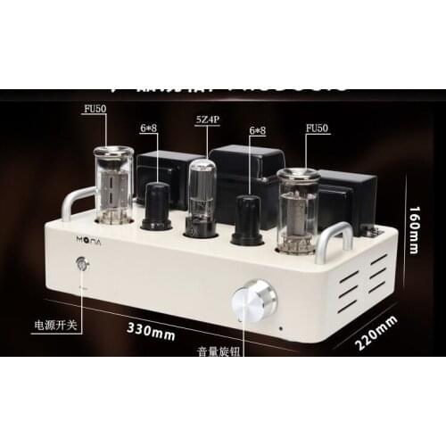 Himing MONA FU50 Tube Amplifier Stereo Hi-Fi Single-ended Class A Power Amplifier Bluetooth 2.0 High-end Amp