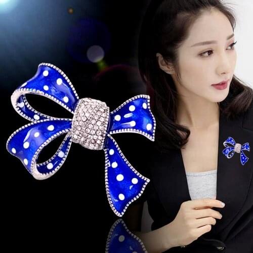 Leeker Brooches Bow On Clothes