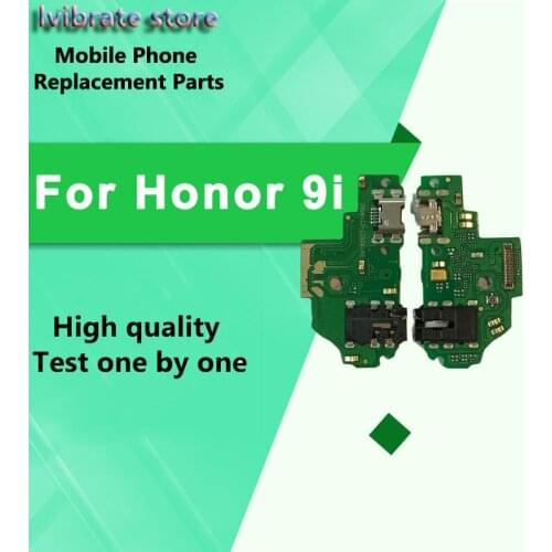 New For Huawei Honor 9i USB Charger board Port Flex Cable cover Honor9i Dock Connector Charging Port board replacement repair