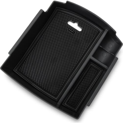 Car Storage trim Container mat mats Console Cup Holder gear box frame armrest 1pcs For Hyundai Kona Encino Kauai 2017 2018 2019