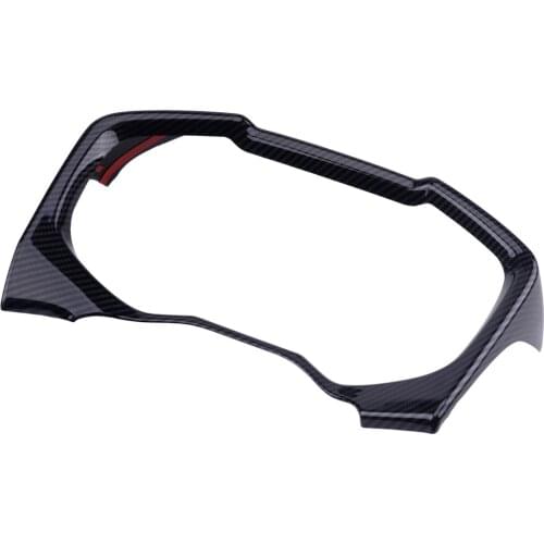 Carbon Fiber Style Dashboard Decoration Trim Cover Fit For Toyota RAV4 2020