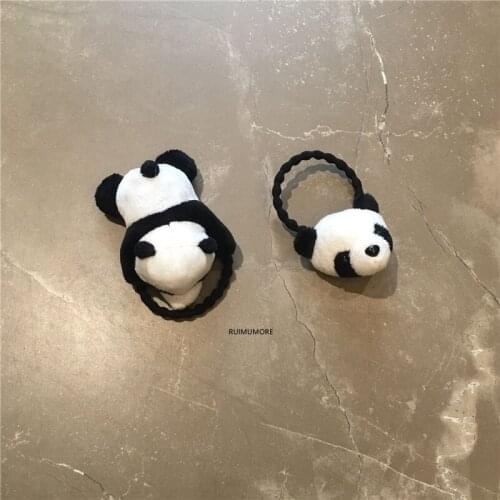 2Shapes, Panda Plush Kids Gift Hair Toy - Size 4CM And 9CM Stuffed Doll