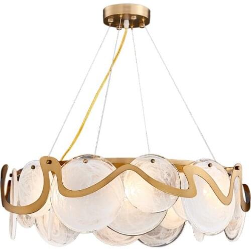 Simple post-modern atmosphere home living room bedroom dining room creative personality light luxury chandelier