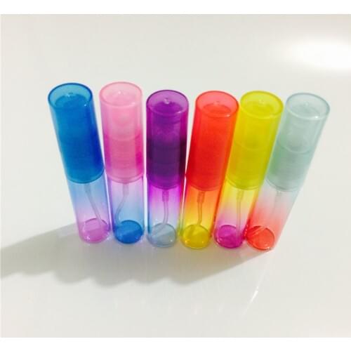 20pcs/lot 5/10ml Candy Colorful Empty Glass Vials For Perfume Bottles In Refillable Cosmetic Container For fragrance
