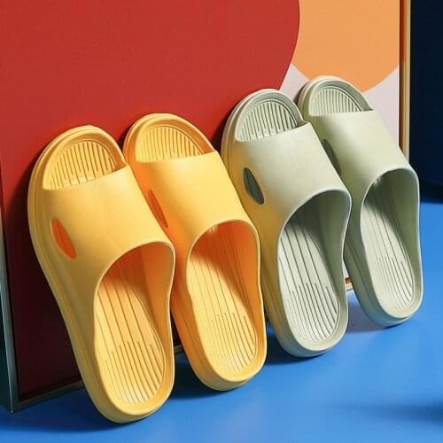 Sandals and Slippers Women Summer Eva Soft Bottom Non-slip Home Four Seasons Outdoor Wear Home Bathroom Slippers for Men GYB