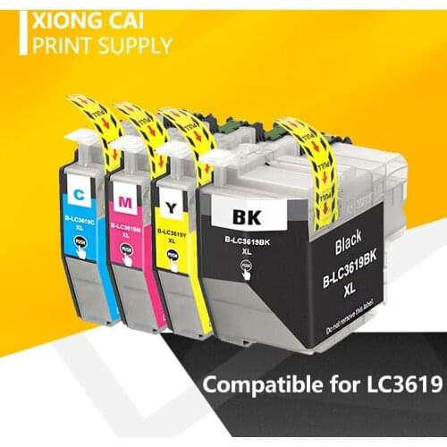 XiongCai LC3619 Compatible ink cartridges for brother LC3619XL MFC-J2330DW MFC-J2730DW MFC-J3530DW MFCJ-3930DW printer LC3619 XL