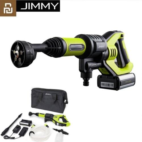Youpin JIMMY Handheld Wireless Flush Gun JW31 2.2 MPa Water Pressure 180L/h Water Flow 2500mAh Power Lithium Battery