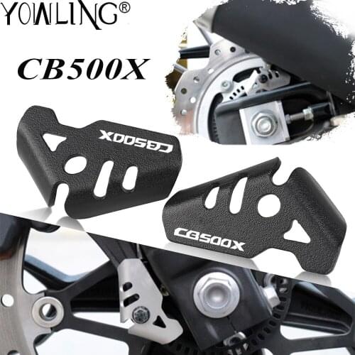 Motorcycle Aluminium ABS Sensor Protection ABS Sensor Guards Cover For HONDA CB 500X CB 500 X CB500X 2019 2020 2021 Accessories