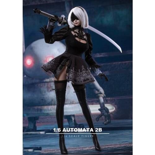 1/6 Sexy female robot head sculpture costume suit model accessories for 12 inch action figure body