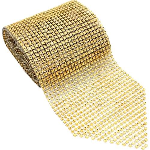 10PCS Diamond Table Runners Wedding Party Event Decor Supply Chair Sash Bow Luxury Hotel Dinner Coffee Table Cover Tablecloth