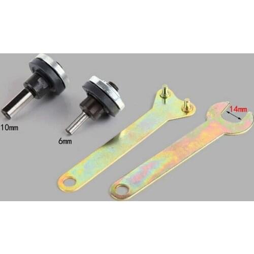 5 Pcs 6mm/10mm Electric Drill Angle Grinder Connecting Rod for Cutting Disc Polishing Wheel Adapter SCIE999