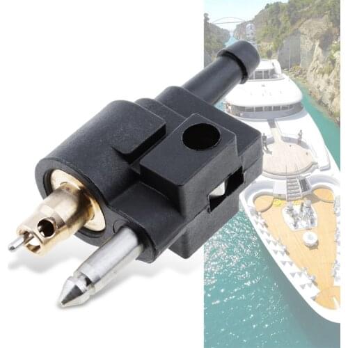 6mm Male, Mount On Engine, Fuel Line Connector Joint For Yamaha Outboard