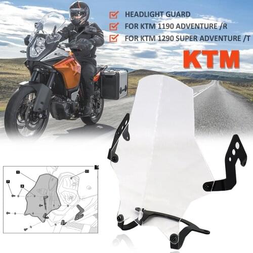 Motorcycle Accessories Headlight Guard Protective Cover For 1290 Super Adventure /T 2015 2016 /2017