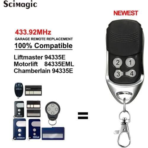 Iftmaster Chamberlain Motorlift 84330E 94334CE 94333E 94334E 94335E 9747E 1A5639-7 84335EML garage door remote control opener