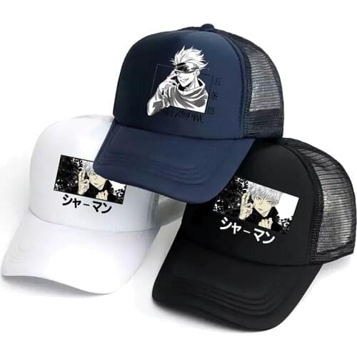 Jujutsu Kaisen Baseball Caps Japan Anime Unisex Cartoon Dad Hat Snapback Caps for Men Cap for Women