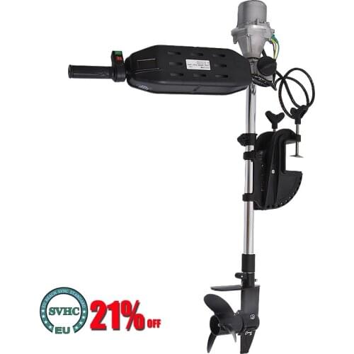 Electric Trolling Motor 12/24/48V 1500/1600/2000/3200W Inflatable Boat Outboard Engine Motor For Outdoor Fishing Variable Speed