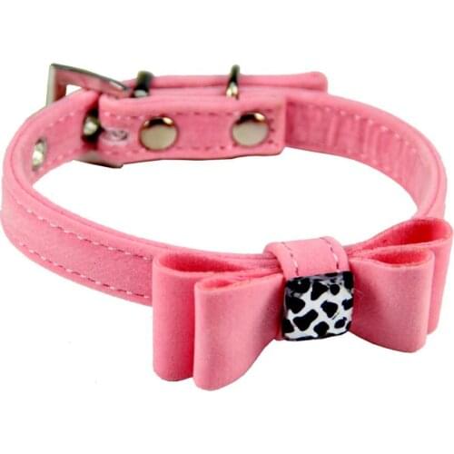 Colorful Dog Collars Pet Solid Soft Adjustable Collars For Small Medium Dogs Neck Strap Adjustable Safe Puppy Kitten Cats Collar