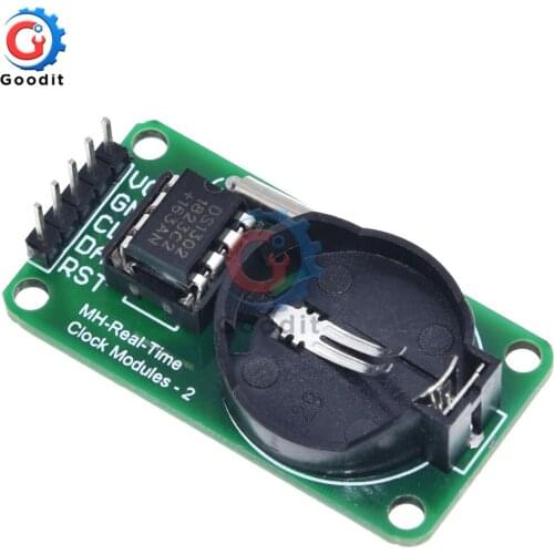 RTC DS1302 Real Time Clock Module For AVR ARM PIC SMD for Arduino Without Battery 3.3V 5V