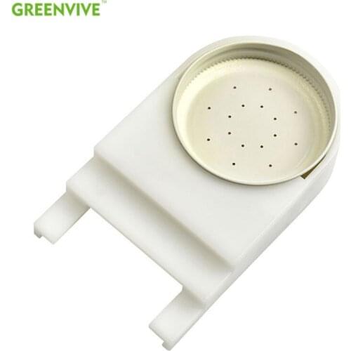 1pcs Bee Drinker Beehive Entrance Water Feeder Beekeeping Tools Entry Feeder Cap Feeder Beekeeper Equipment Water Drink Feeding