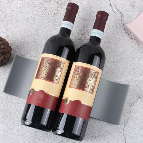 Half Arc Wine Rack Countertop Storage Stackable Bottle Holder Drink Can Organizer Display Mat Easy Stacker Storage Bracket