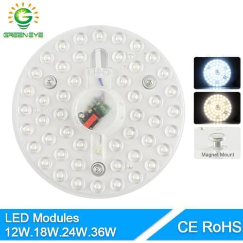 Ceiling Lamp Indoor Led Ceiling Light Source Replace 12W 18W 24W 36W AC220V 240V Remould long life Led High Brightness Lighting