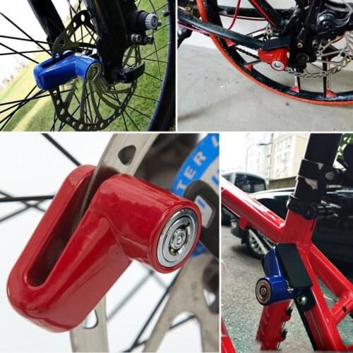 Anti theft Disk Disc Brake Rotor Lock For Scooter Bike Bicycle Motorcycle SafetyLock For Scooter Motorcycle Bicycle Safety
