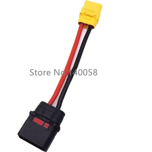 QS8-S/XT90/XT60/AS150 anti-fire plug male and female adapter cable power battery connection silicone cable