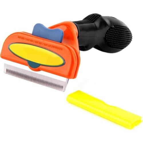 Pet Comb Hair Tool Long Short Grooming Brush Comb For Small Medium&Large Dogs Cats Without Cutting or Damaging the Skin