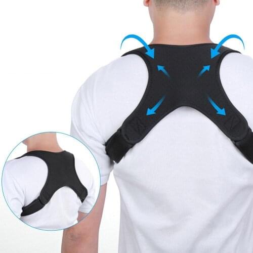 Adjustable Corset Clavicle Posture Corrector Men Woemen Upper Back Brace Shoulder Lumbar Support Belt Corset Posture Correction