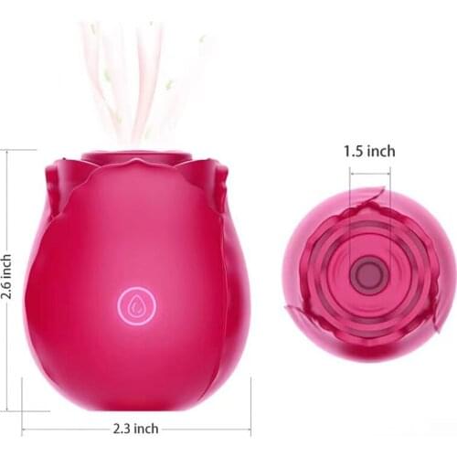 Pink tongue vibrating G spot pretty love sucking and licking vibrator Rose vibrator sex toy for women adult sex toys for women