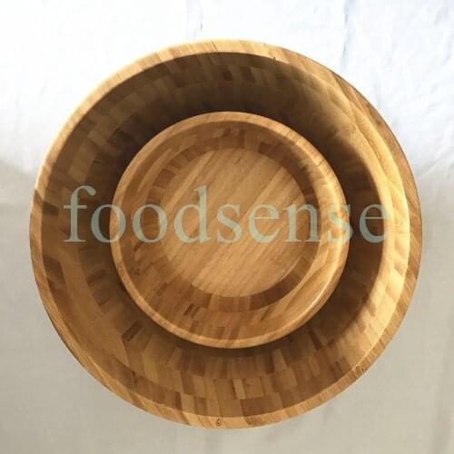Salad Bowl Bamboo Salad Bowl Serving Bowl for Fruit Snacks Appetizers