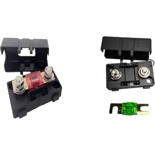 Heavy Duty ANS Midi Fuse Holder Unbreakable Base for RV Car 30A+50A